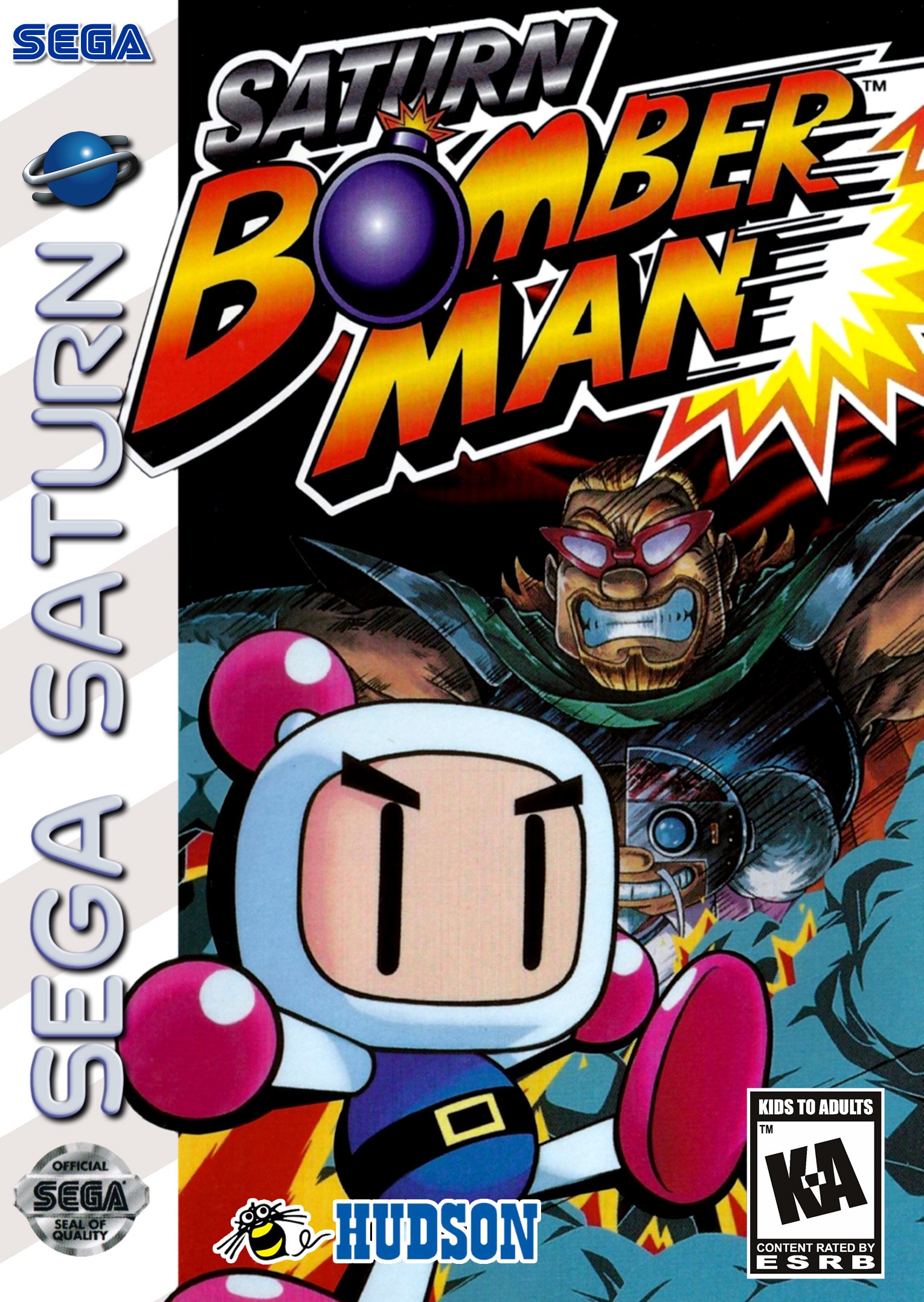 Обложка игры Saturn Bomberman