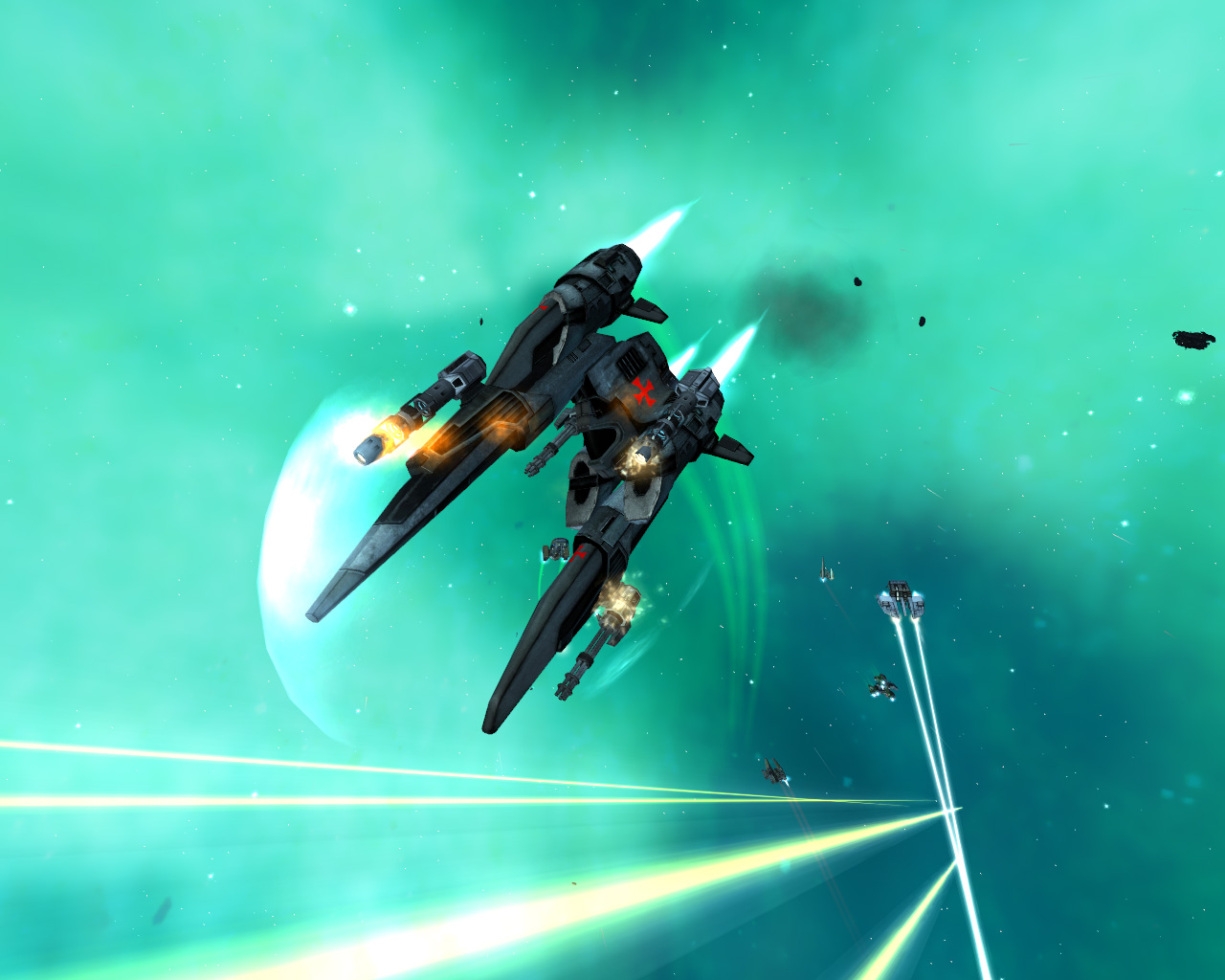 Скриншот из игры Звездные волки 2: Гражданская война - 3