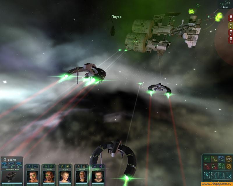 Скриншот из игры Звездные волки - 70