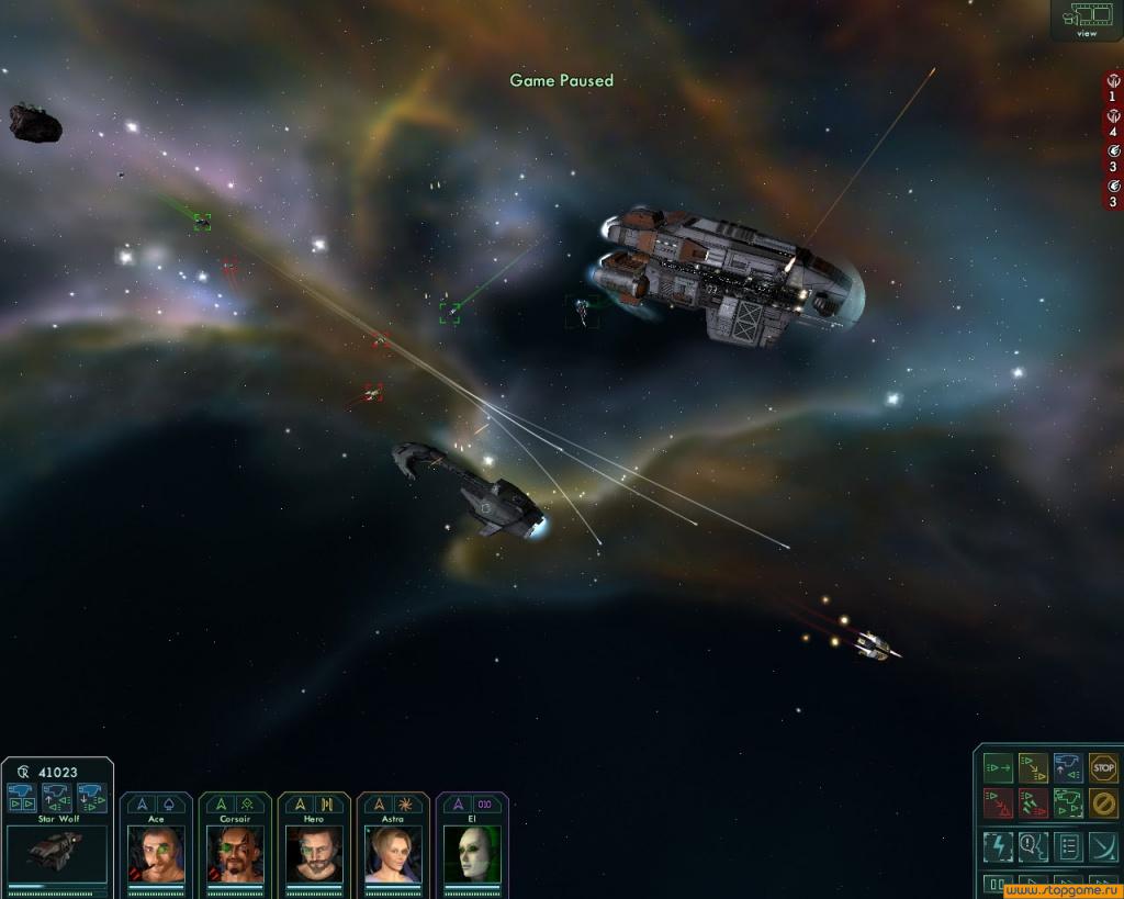 Скриншот из игры Звездные волки - 59