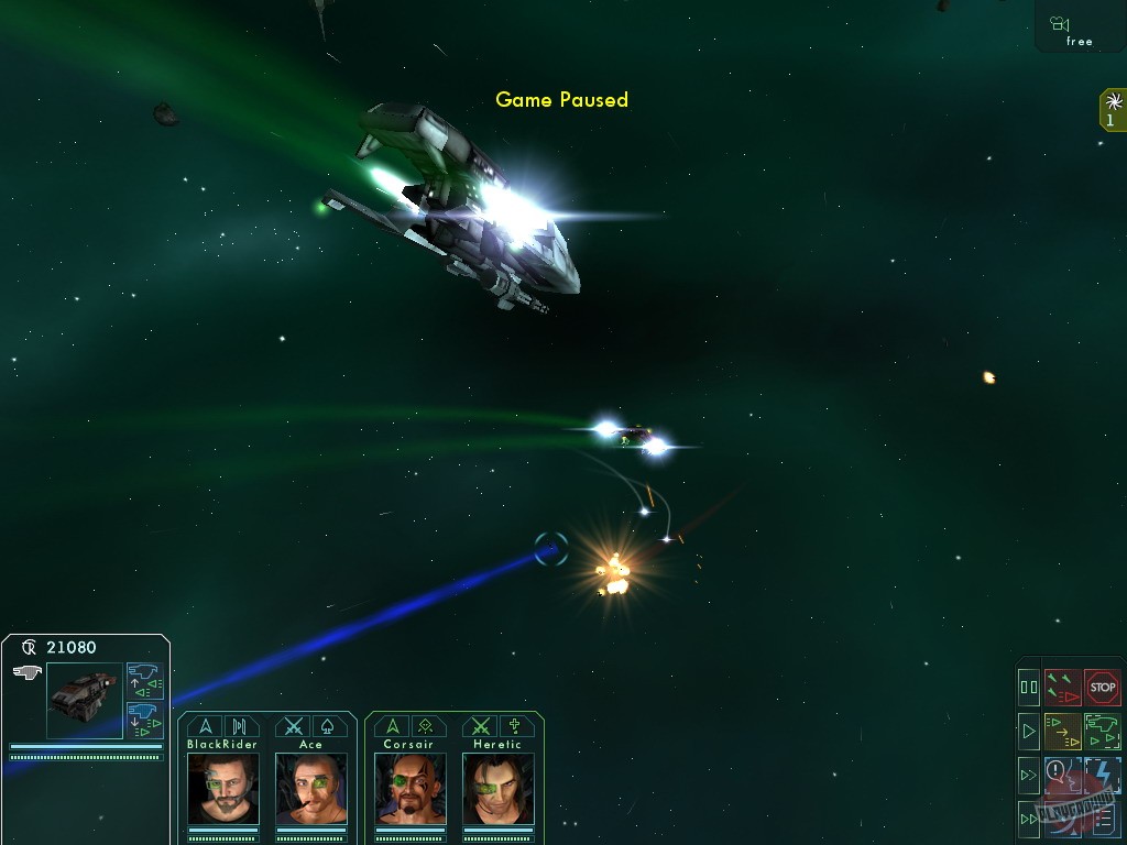 Скриншот из игры Звездные волки - 12