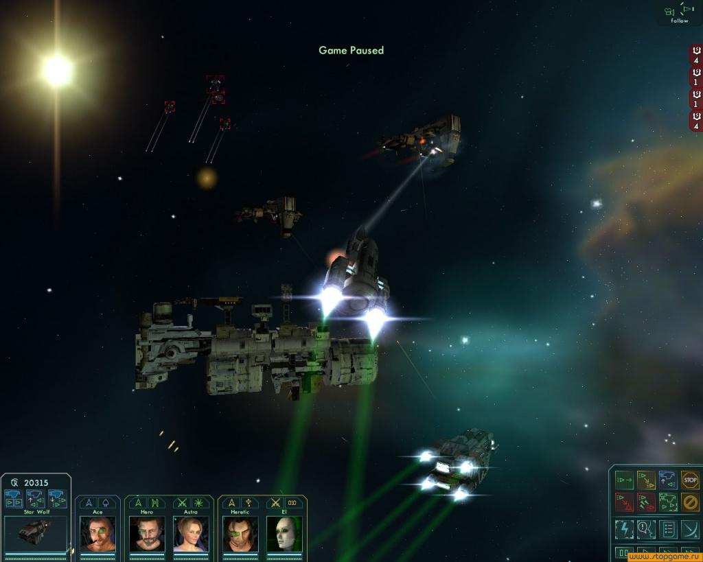 Скриншот из игры Звездные волки - 47