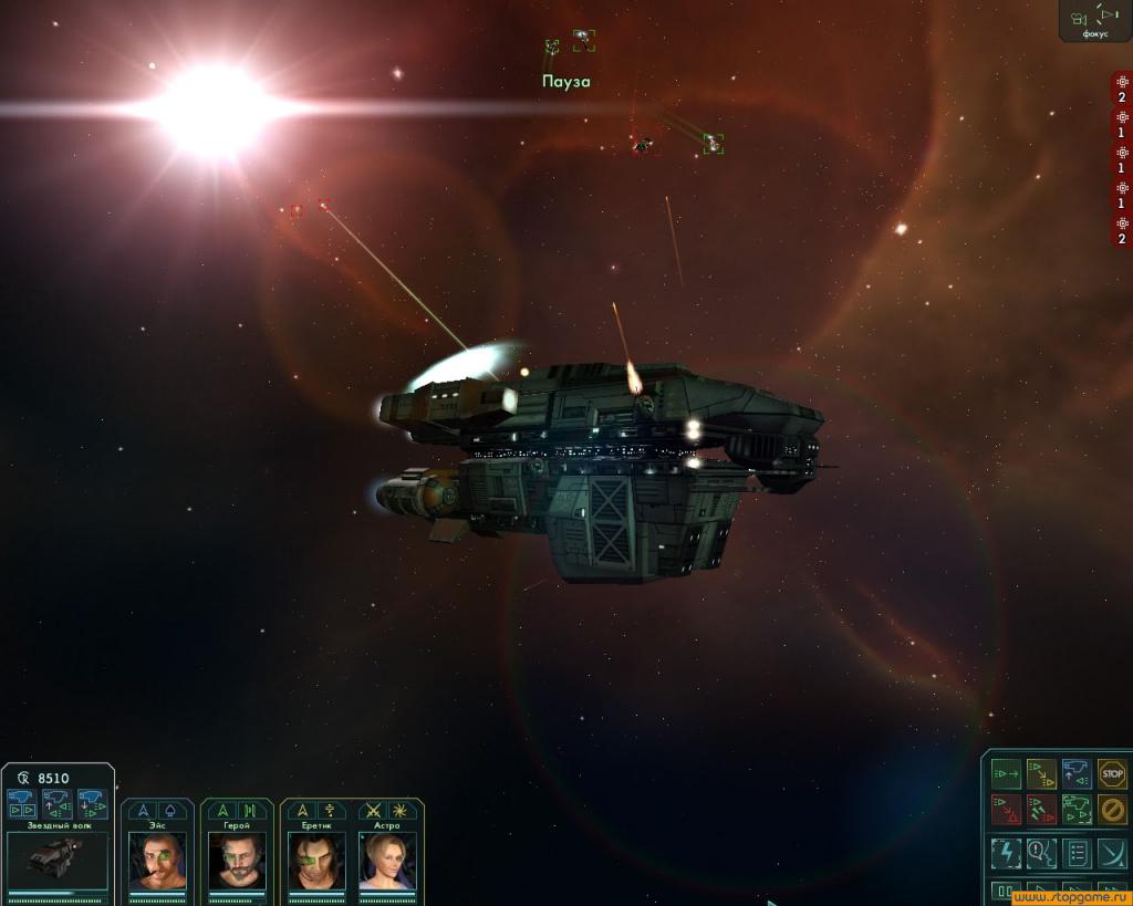 Скриншот из игры Звездные волки - 65