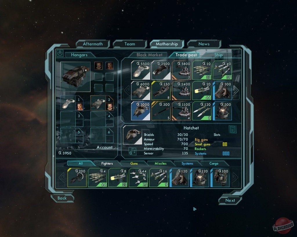 Скриншот из игры Звездные волки - 4