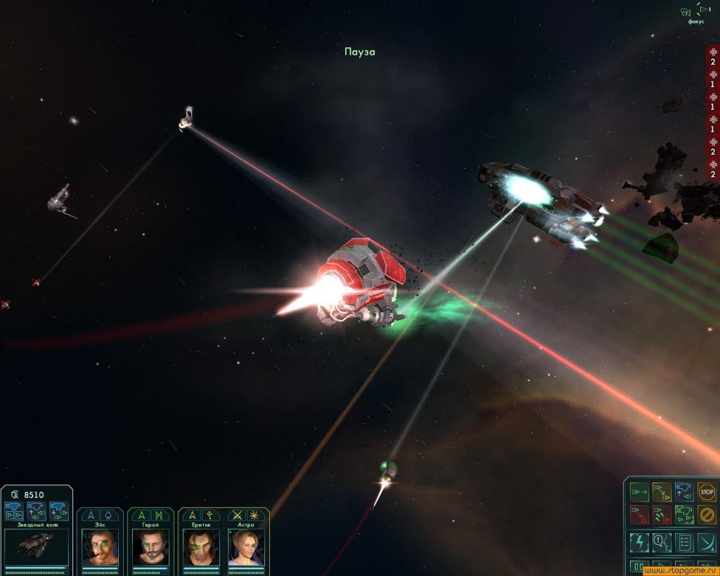 Скриншот из игры Звездные волки - 22