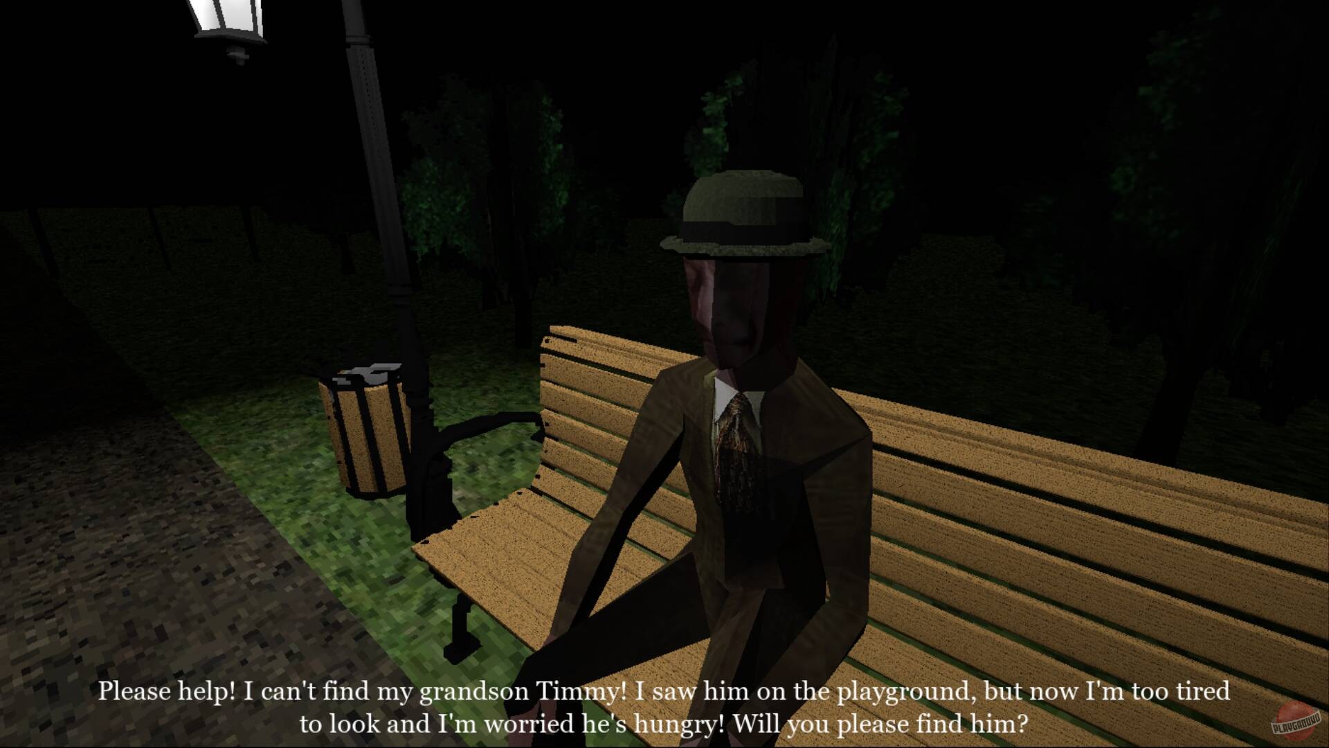 Скриншот из игры The Man in the Park - 2