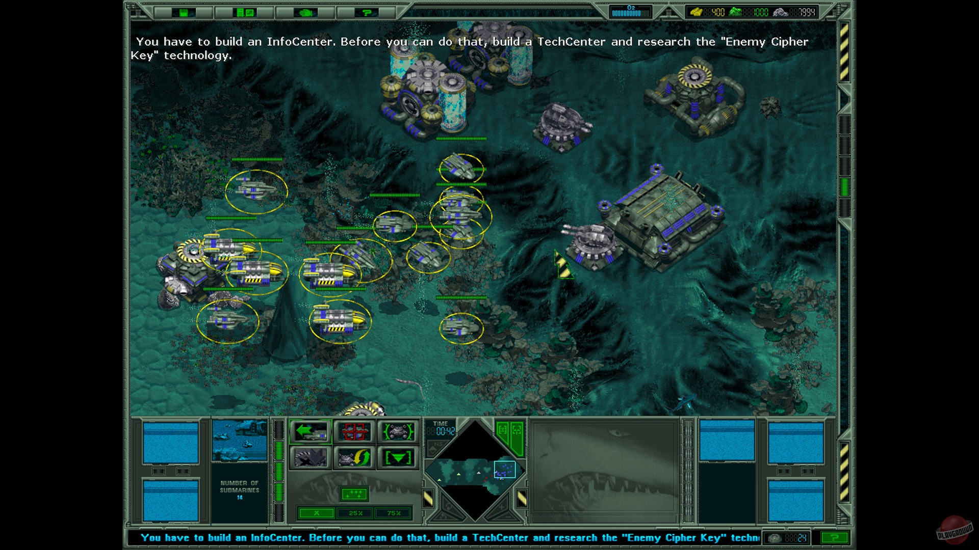 Скриншот из игры Submarine Titans - 6