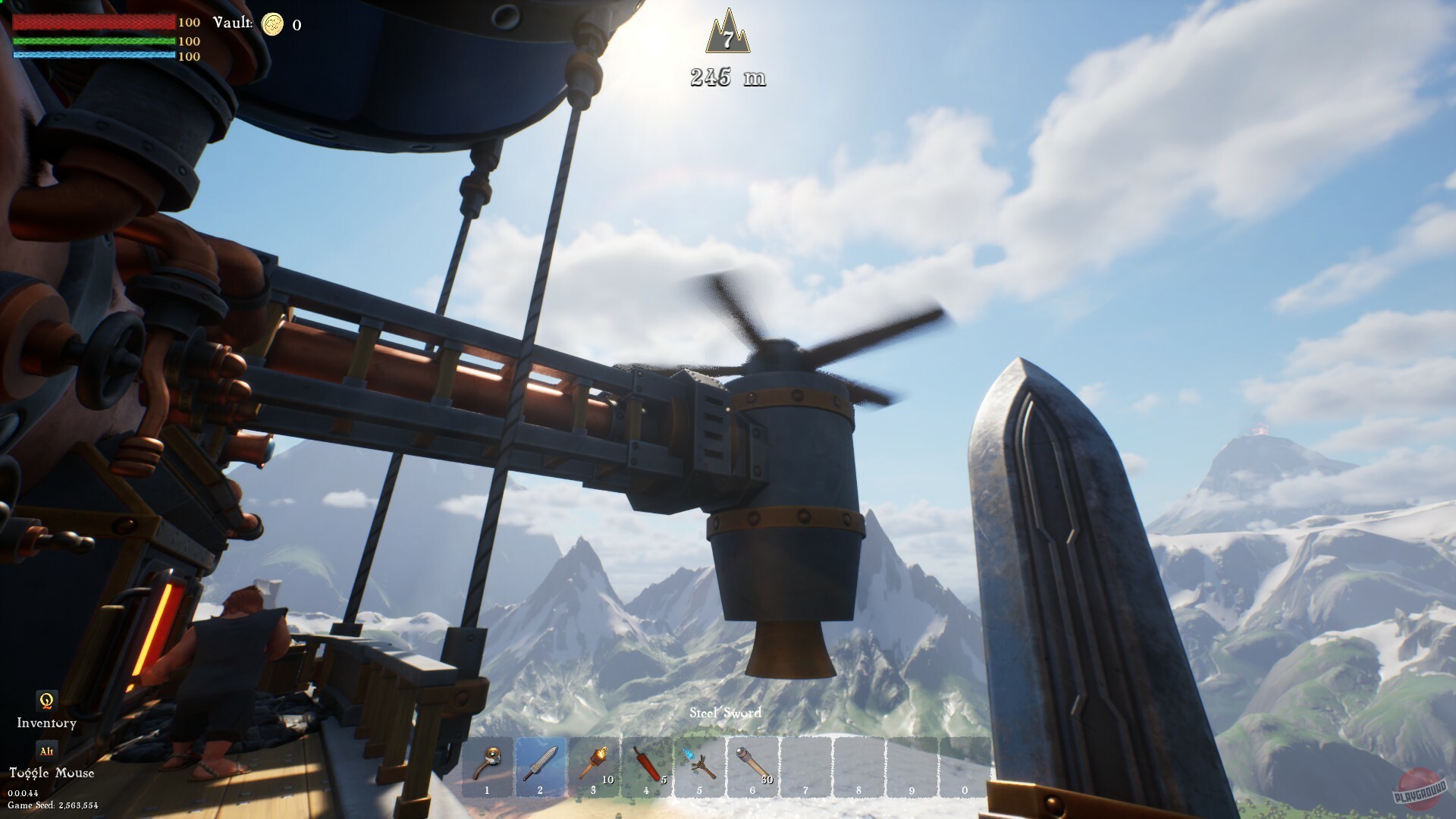 Скриншот из игры Orebound - 13