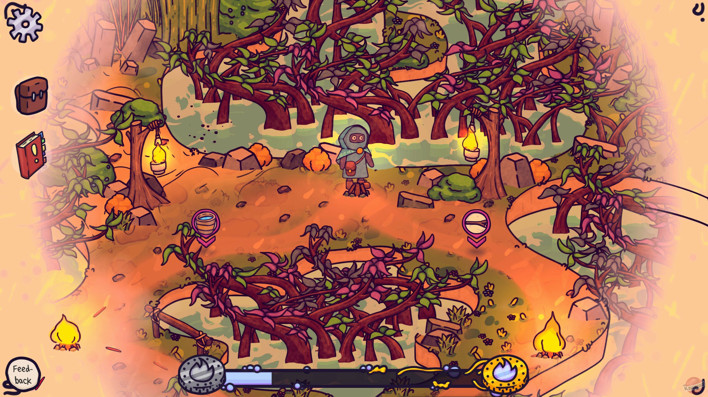 Скриншот из игры Fireside - 2