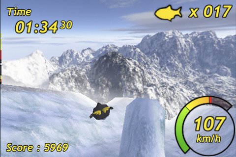 Скриншот из игры Tux Rider World Challenge - 1