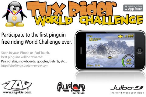 Скриншот из игры Tux Rider World Challenge - 5