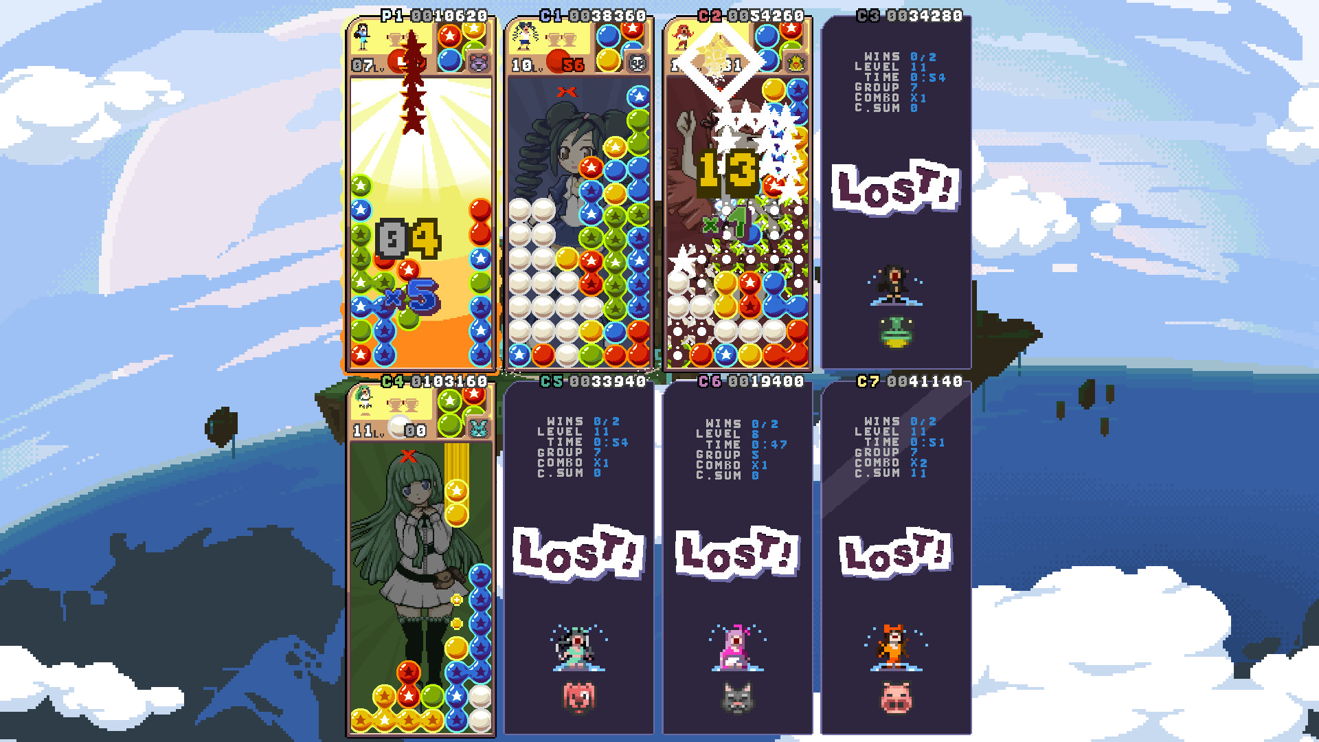 Скриншот из игры Raining Blobs - 17
