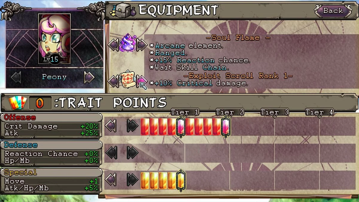 Скриншот из игры Fae Tactics - 13