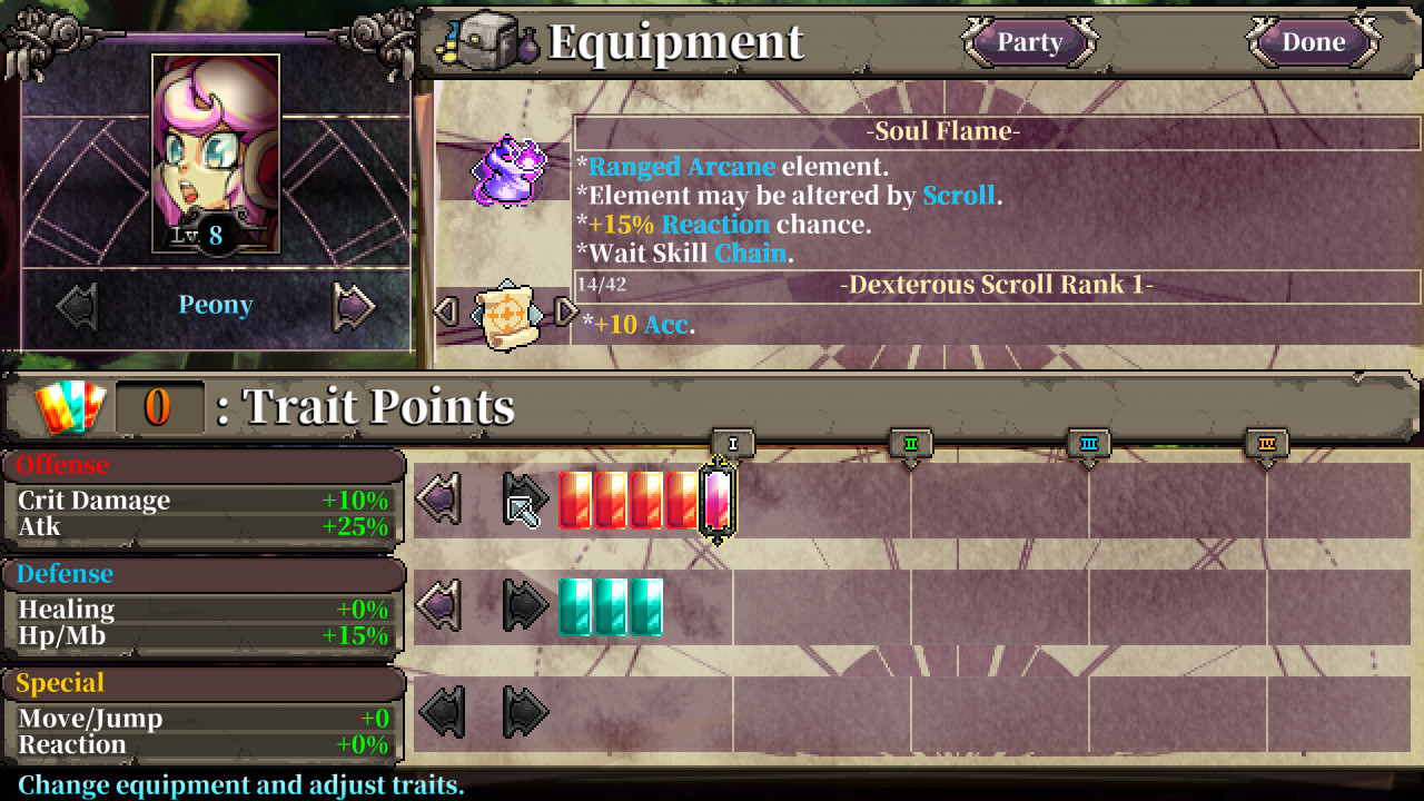 Скриншот из игры Fae Tactics - 30