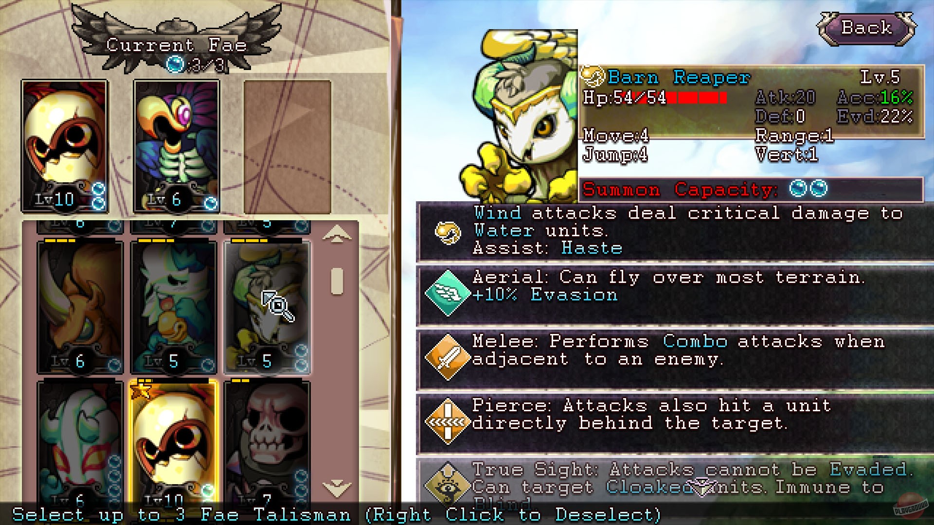 Скриншот из игры Fae Tactics - 16
