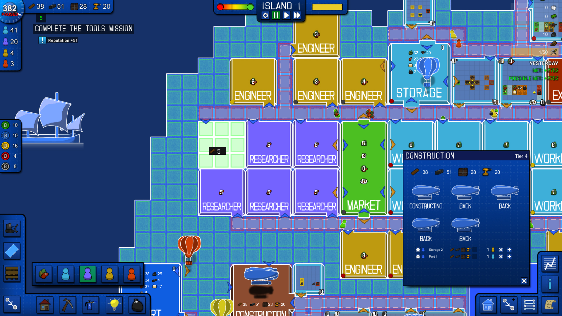 Скриншот из игры Blueprint Tycoon - 11