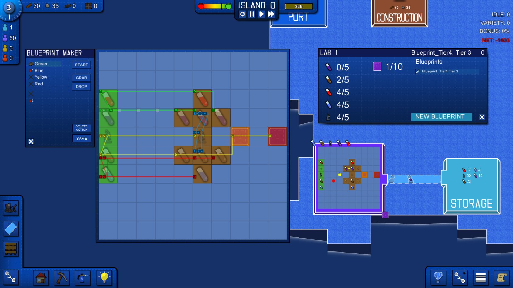 Скриншот из игры Blueprint Tycoon - 3