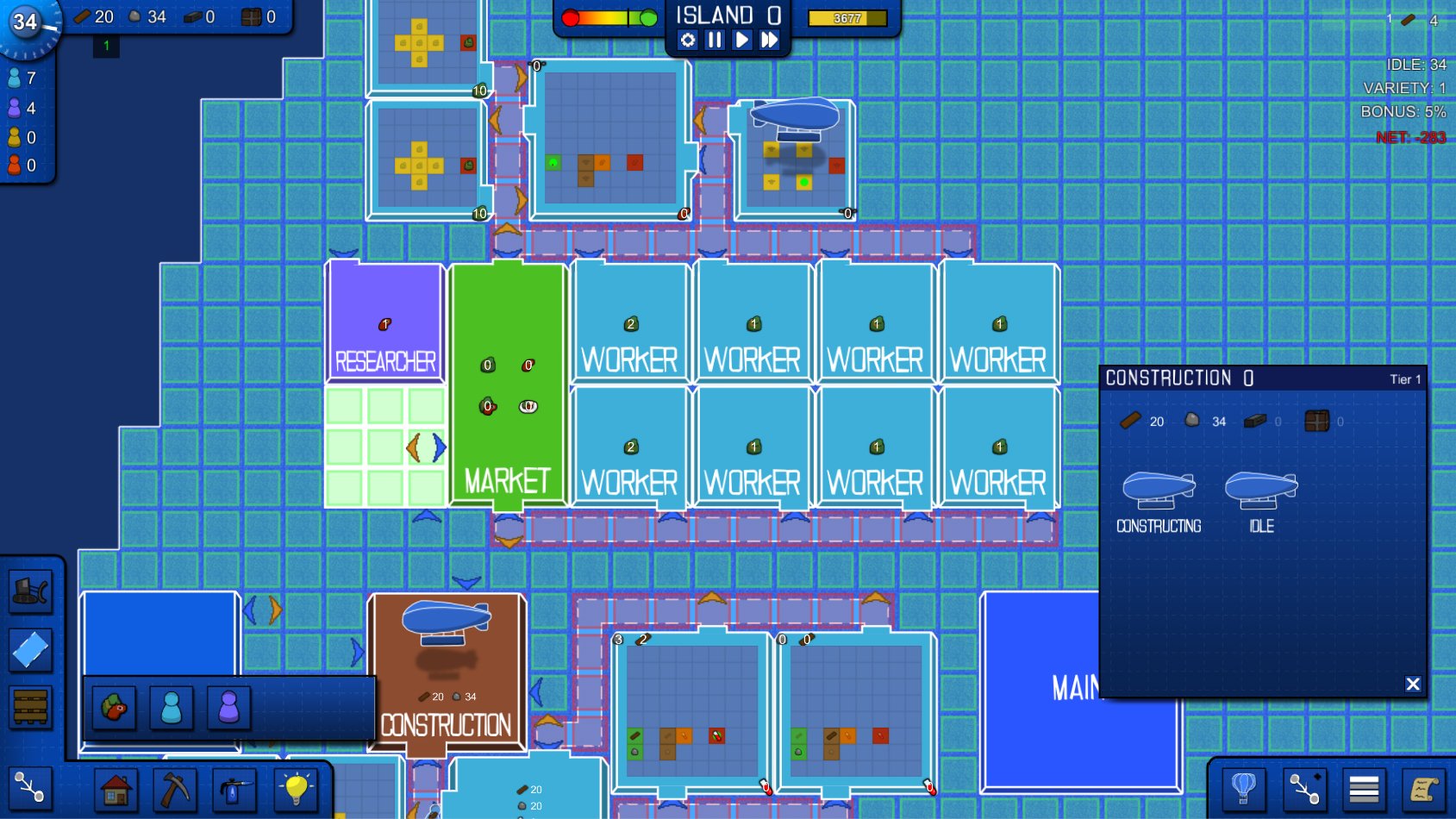 Скриншот из игры Blueprint Tycoon - 4