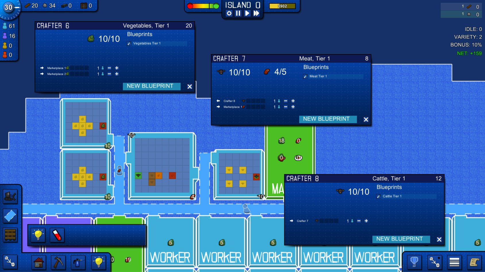 Скриншот из игры Blueprint Tycoon - 5
