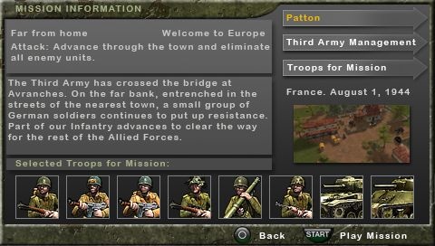 Скриншот из игры Legends of War: Patton's Campaign - 10