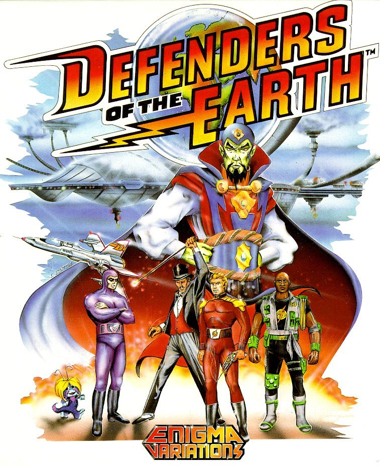 Обложка игры Defenders of the Earth