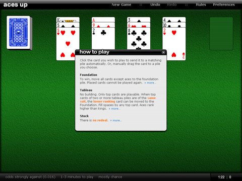 Скриншот из игры Aces Up MAX - 1