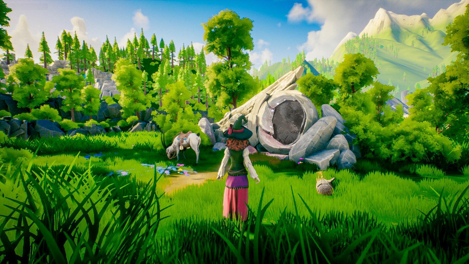 Скриншот из игры The Witch of Fern Island - 56