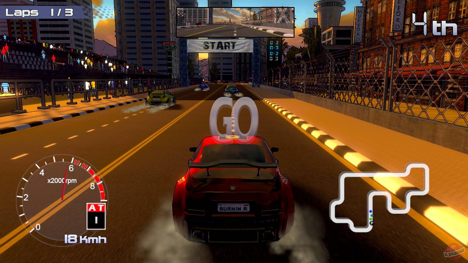 Скриншот из игры Rally Rock' N Racing - 8