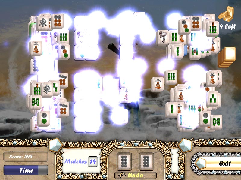 Скриншот из игры Aerial Mahjong - 4