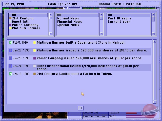 Скриншот из игры Capitalism - 6