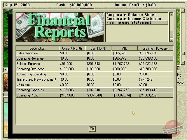 Скриншот из игры Capitalism - 2
