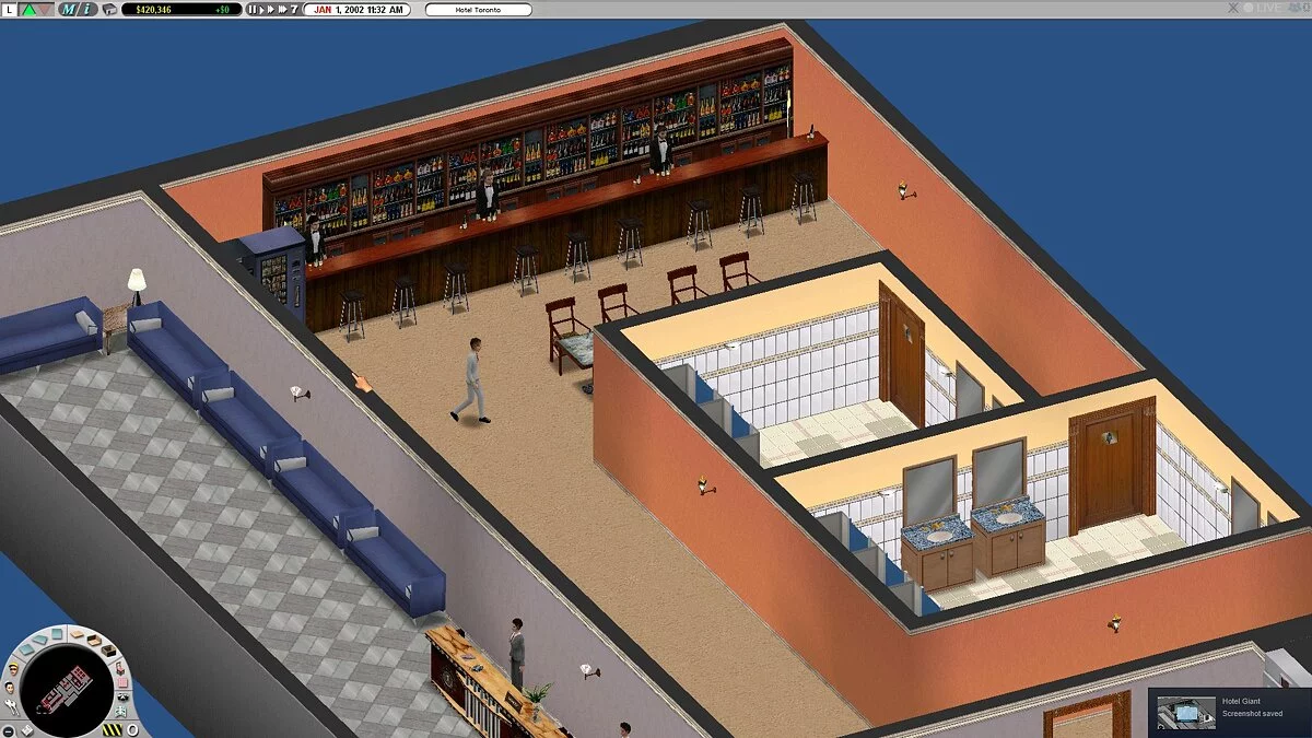 Скриншот из игры Hotel Giant - 13