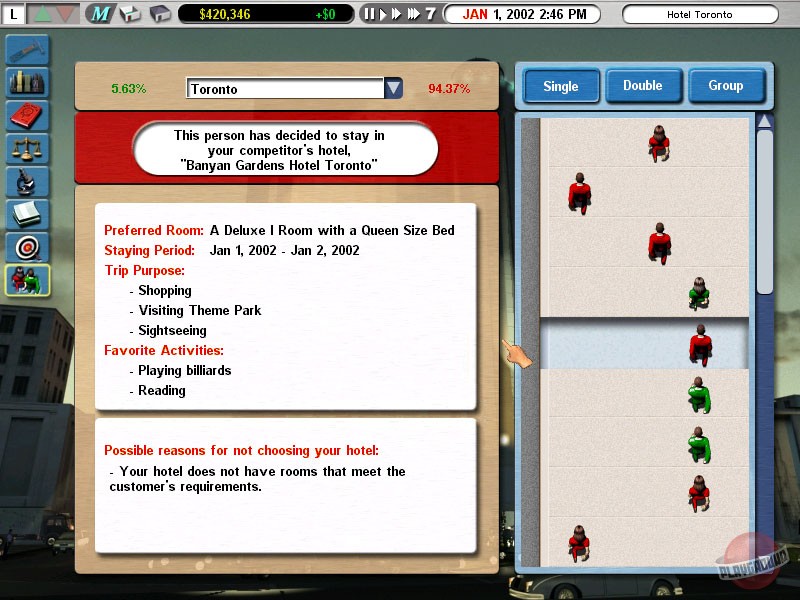 Скриншот из игры Hotel Giant - 17