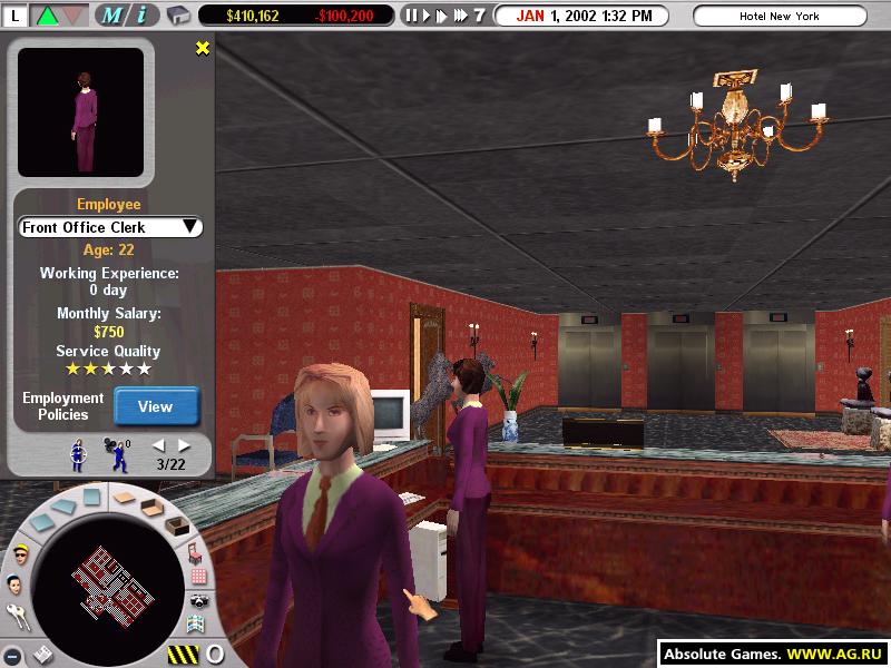 Скриншот из игры Hotel Giant - 28