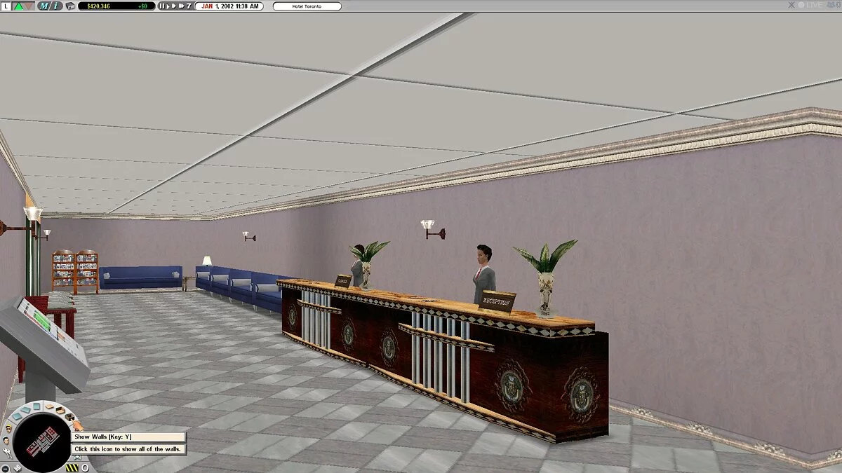 Скриншот из игры Hotel Giant - 16