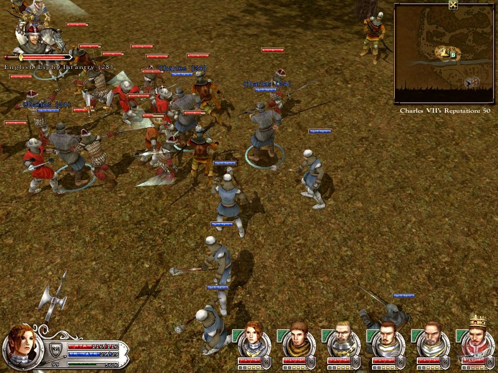 Скриншот из игры Wars and Warriors: Joan of Arc - 36