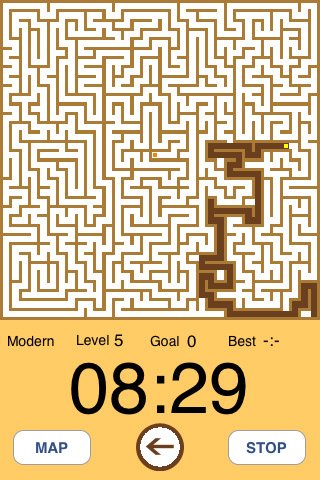 Скриншот из игры Invisible Maze - 1