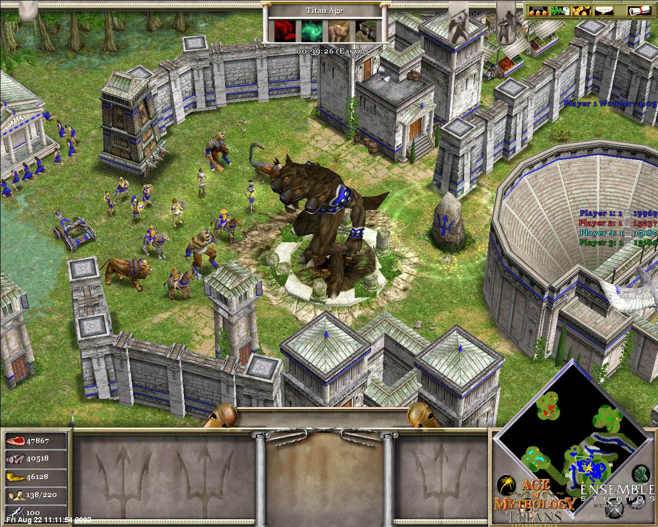 Скриншот из игры Age of Mythology: The Titans - 39