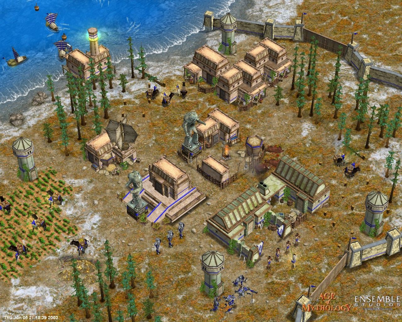 Скриншот из игры Age of Mythology: The Titans - 26