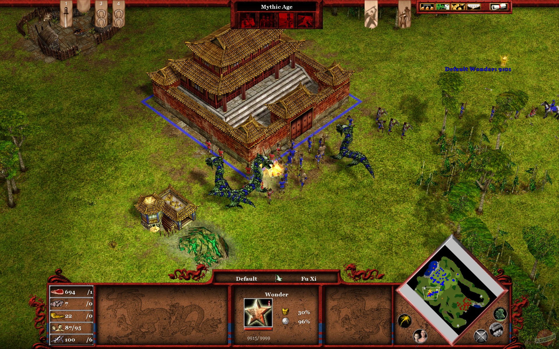 Скриншот из игры Age of Mythology - 22