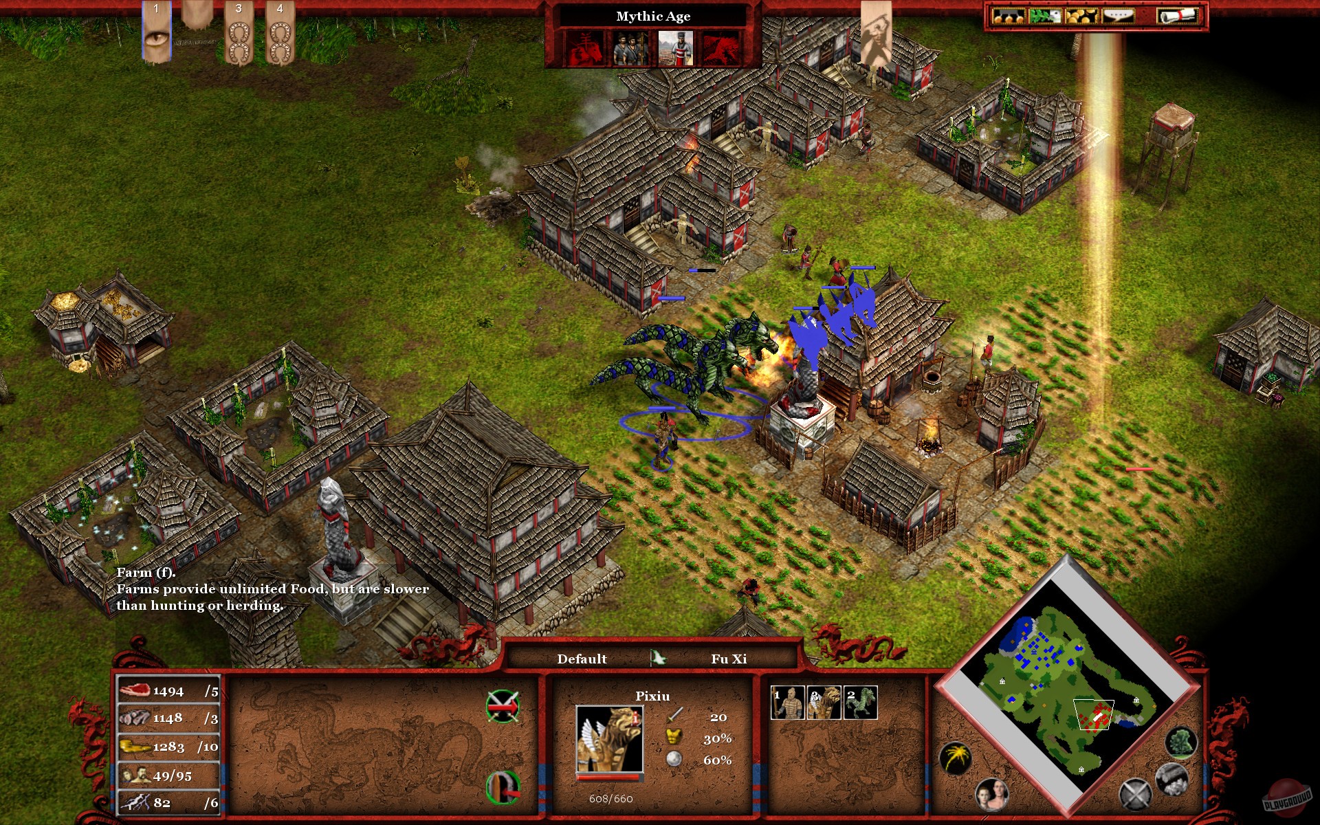 Скриншот из игры Age of Mythology - 49