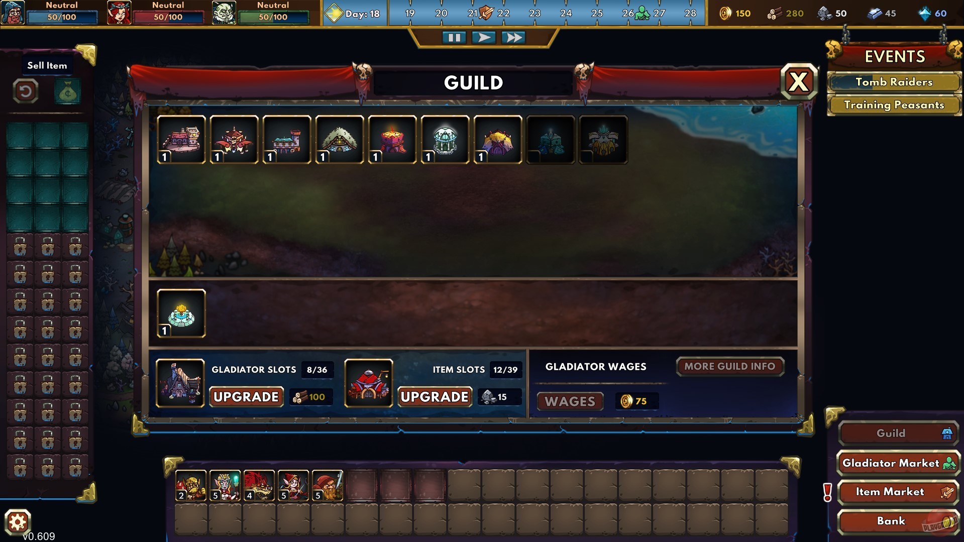 Скриншот из игры Gladiator Guild Manager - 24