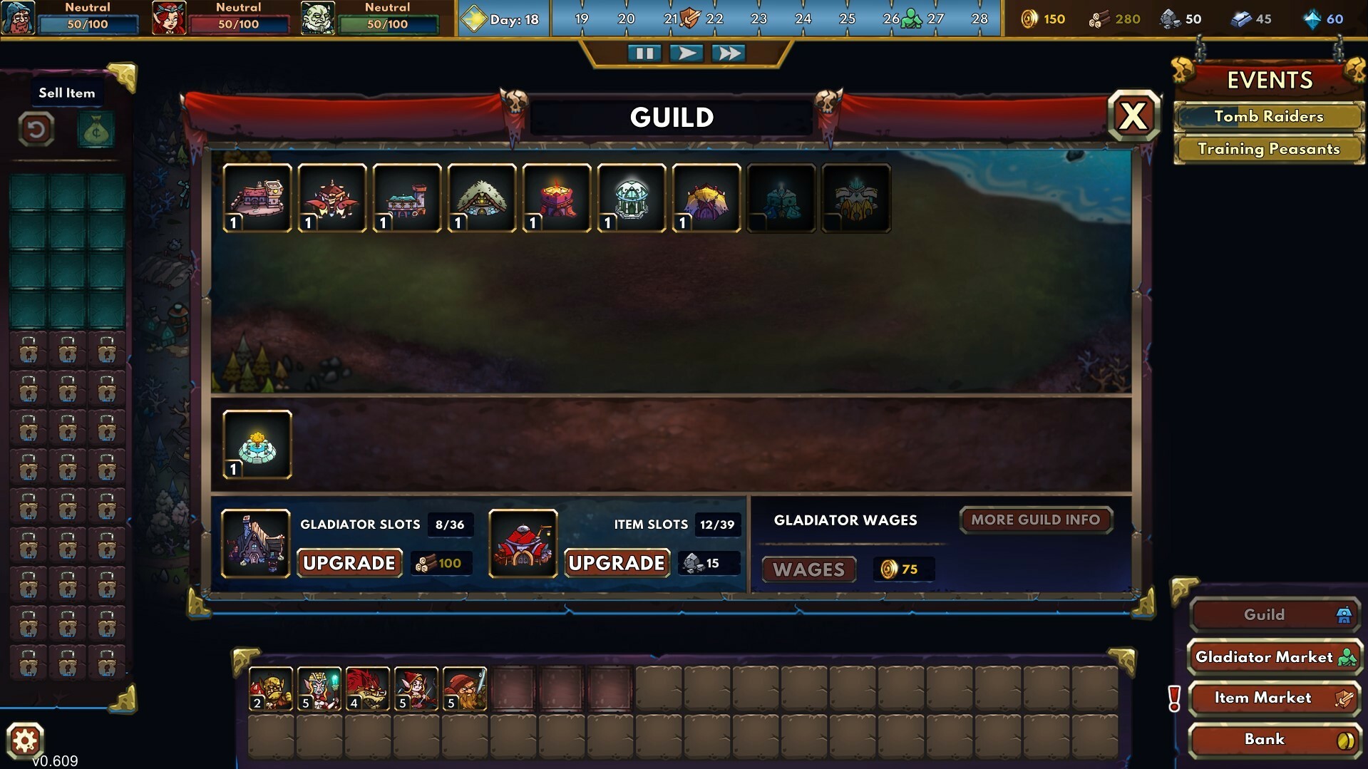 Скриншот из игры Gladiator Guild Manager - 74