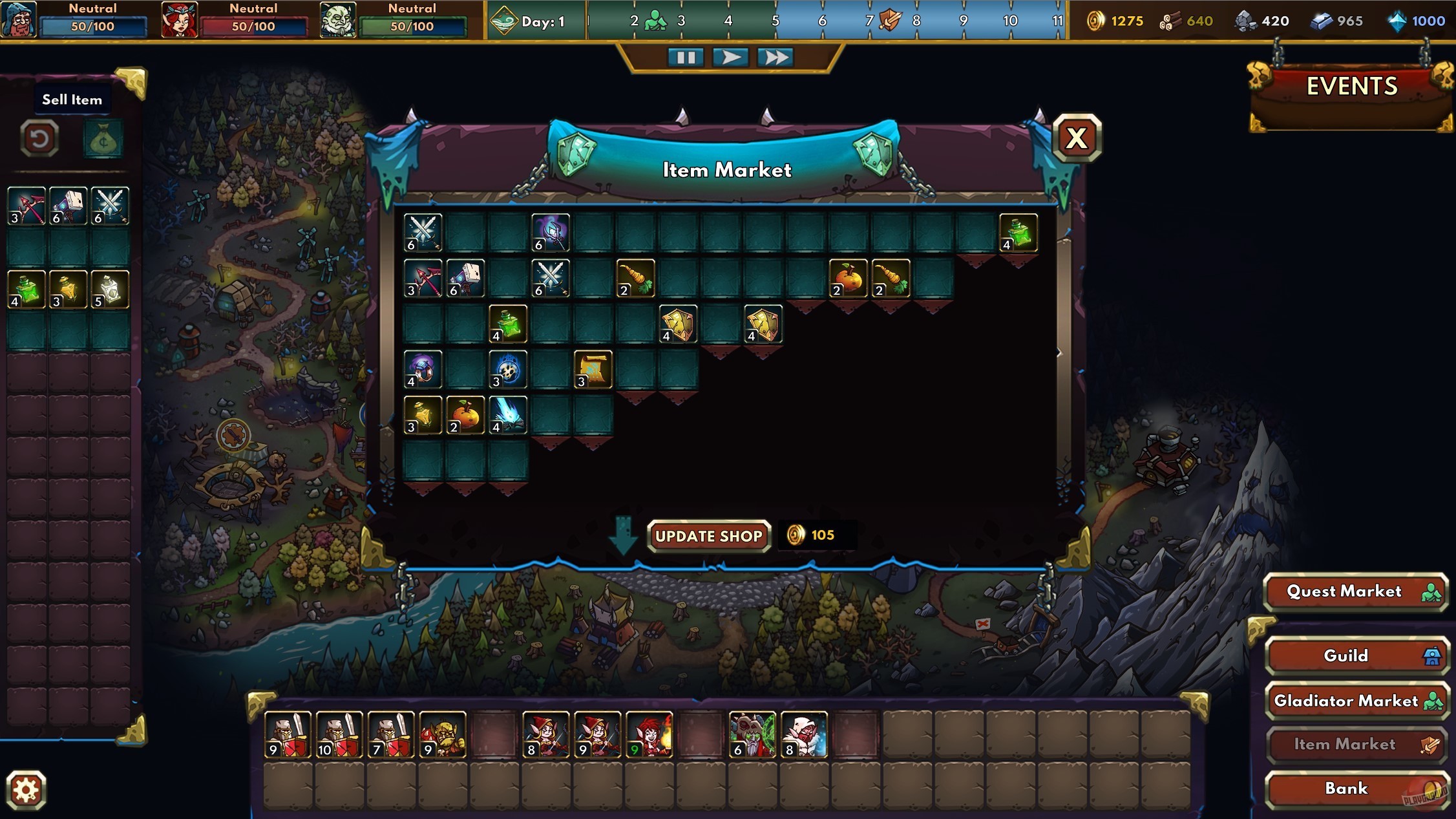 Скриншот из игры Gladiator Guild Manager - 36