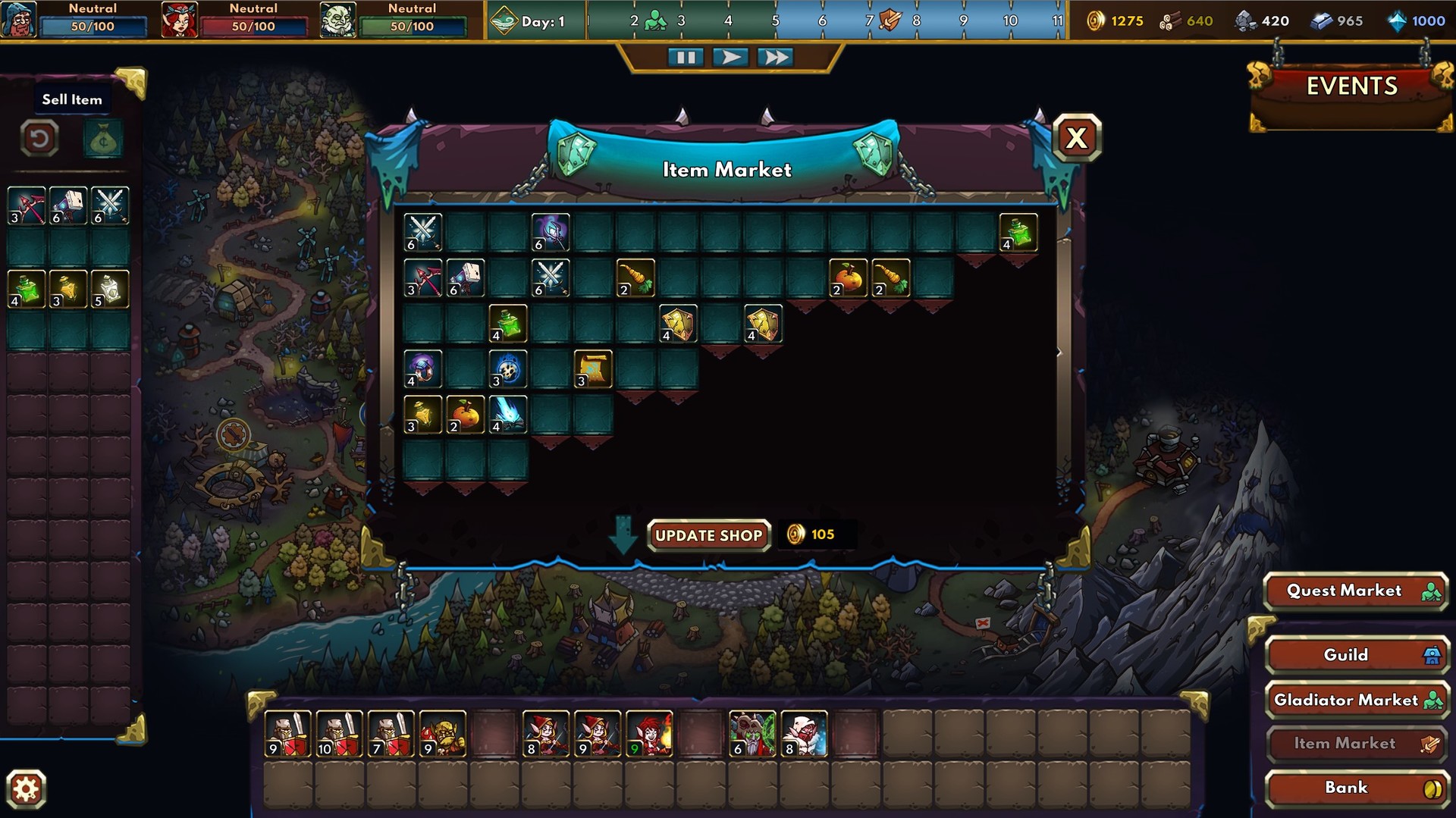 Скриншот из игры Gladiator Guild Manager - 5