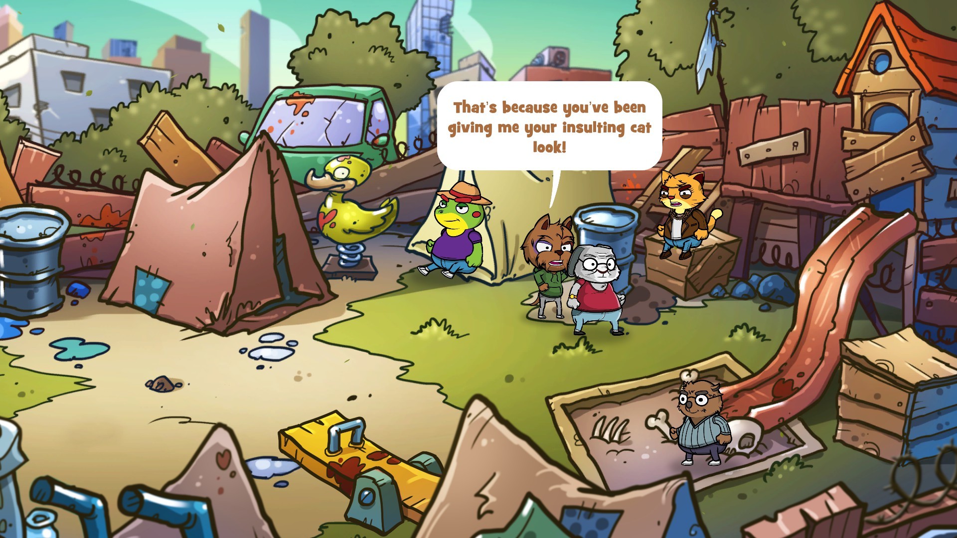 Скриншот из игры Scheming Through The Zombie Apocalypse: The Beginning - 8