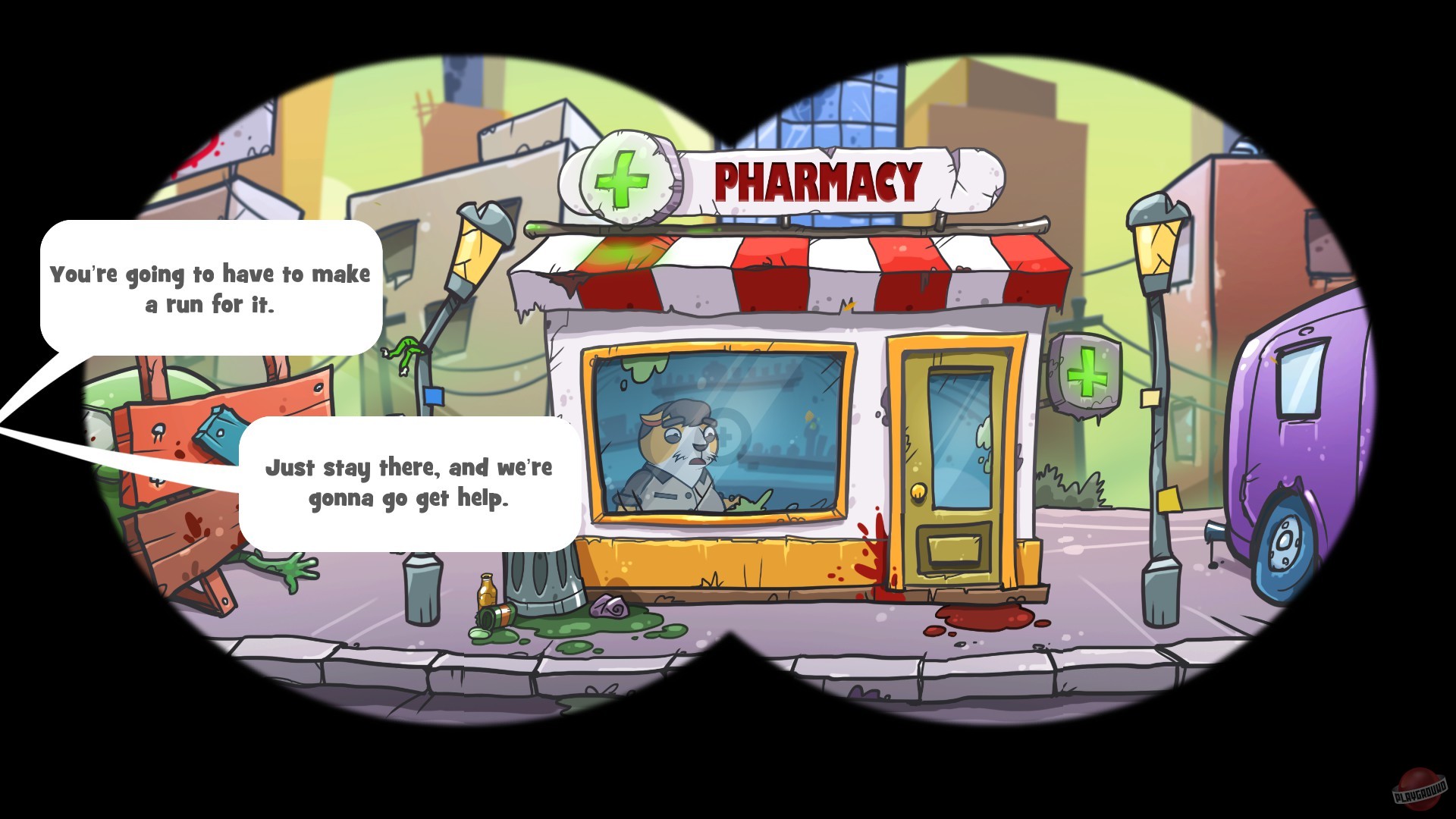 Скриншот из игры Scheming Through The Zombie Apocalypse: The Beginning - 19