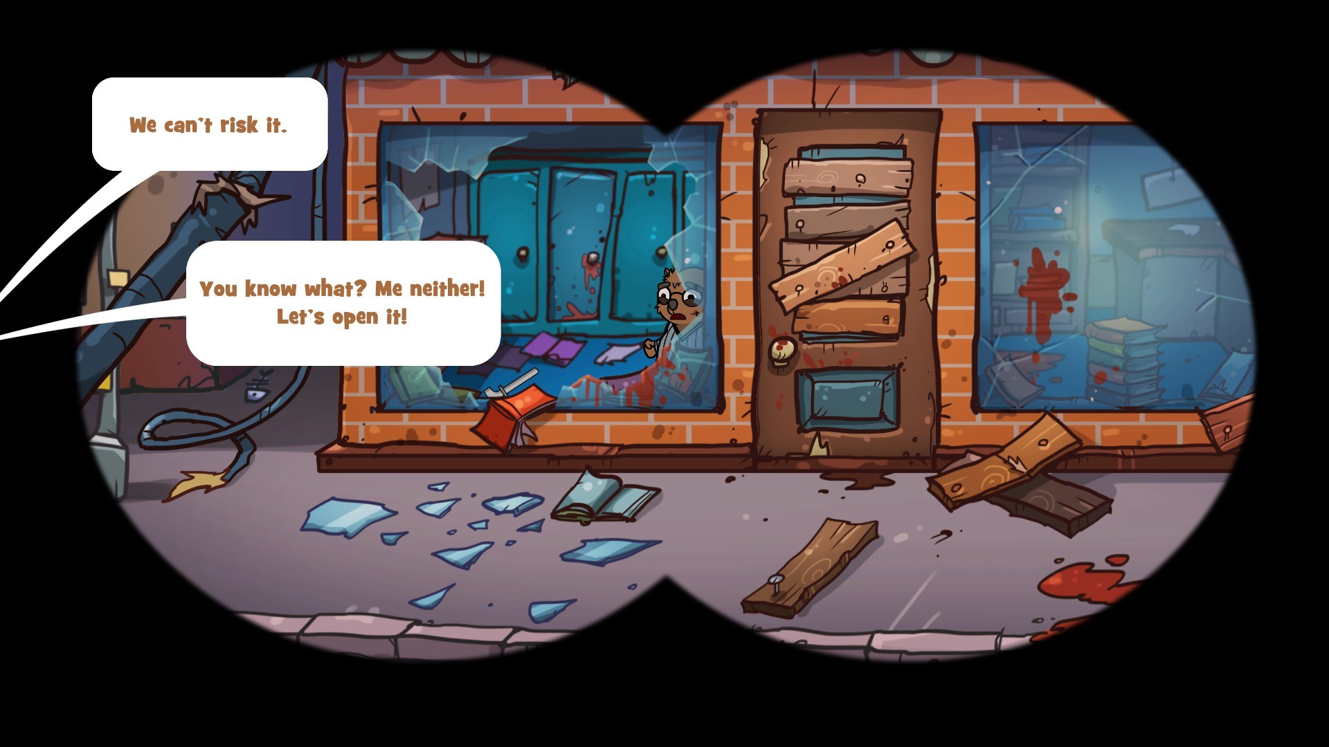 Скриншот из игры Scheming Through The Zombie Apocalypse: The Beginning - 27