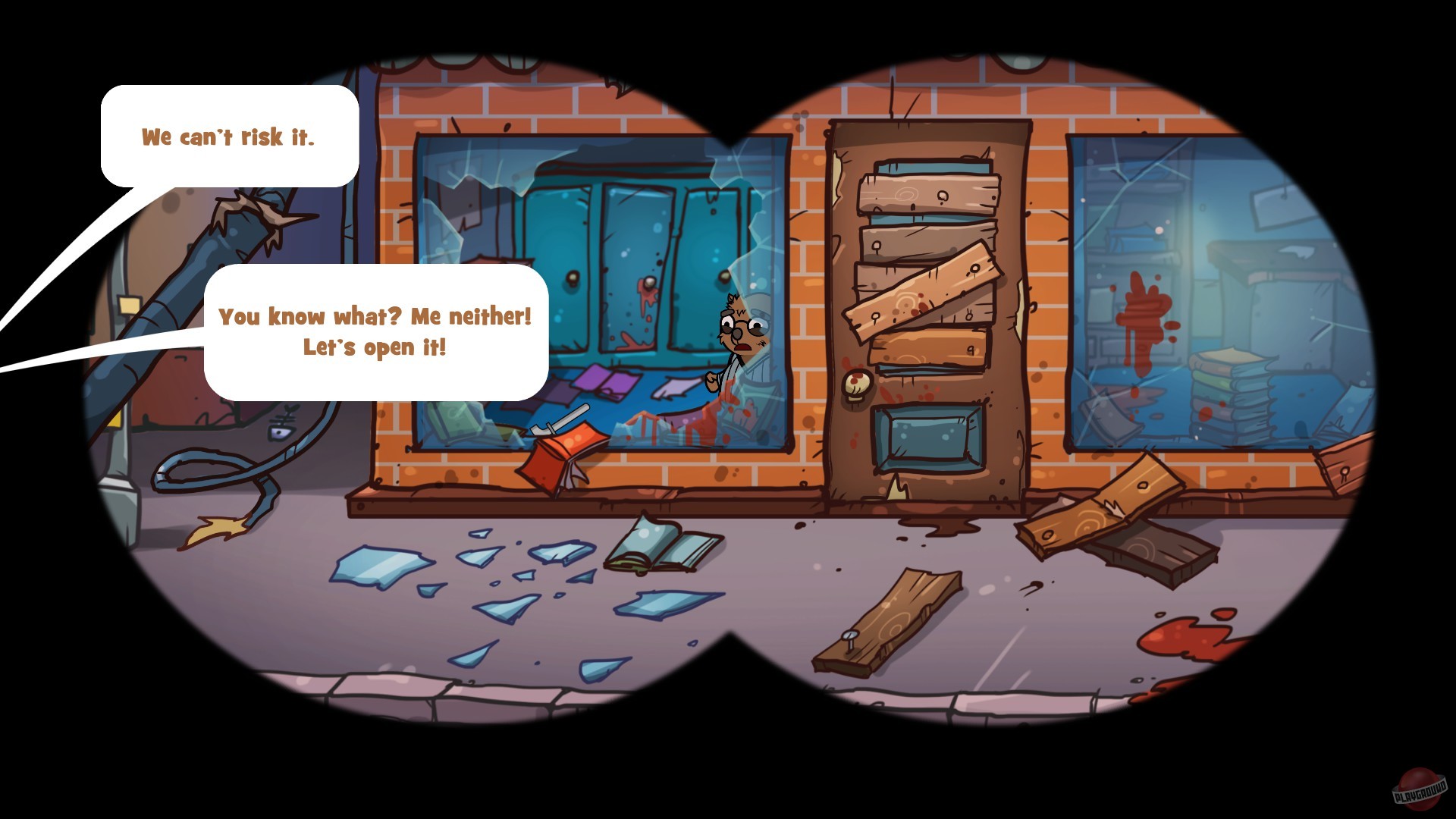 Скриншот из игры Scheming Through The Zombie Apocalypse: The Beginning - 22