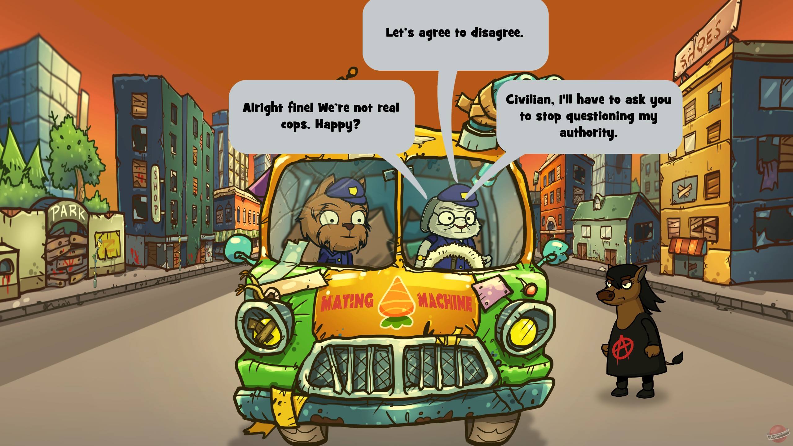 Скриншот из игры Scheming Through The Zombie Apocalypse: The Beginning - 11